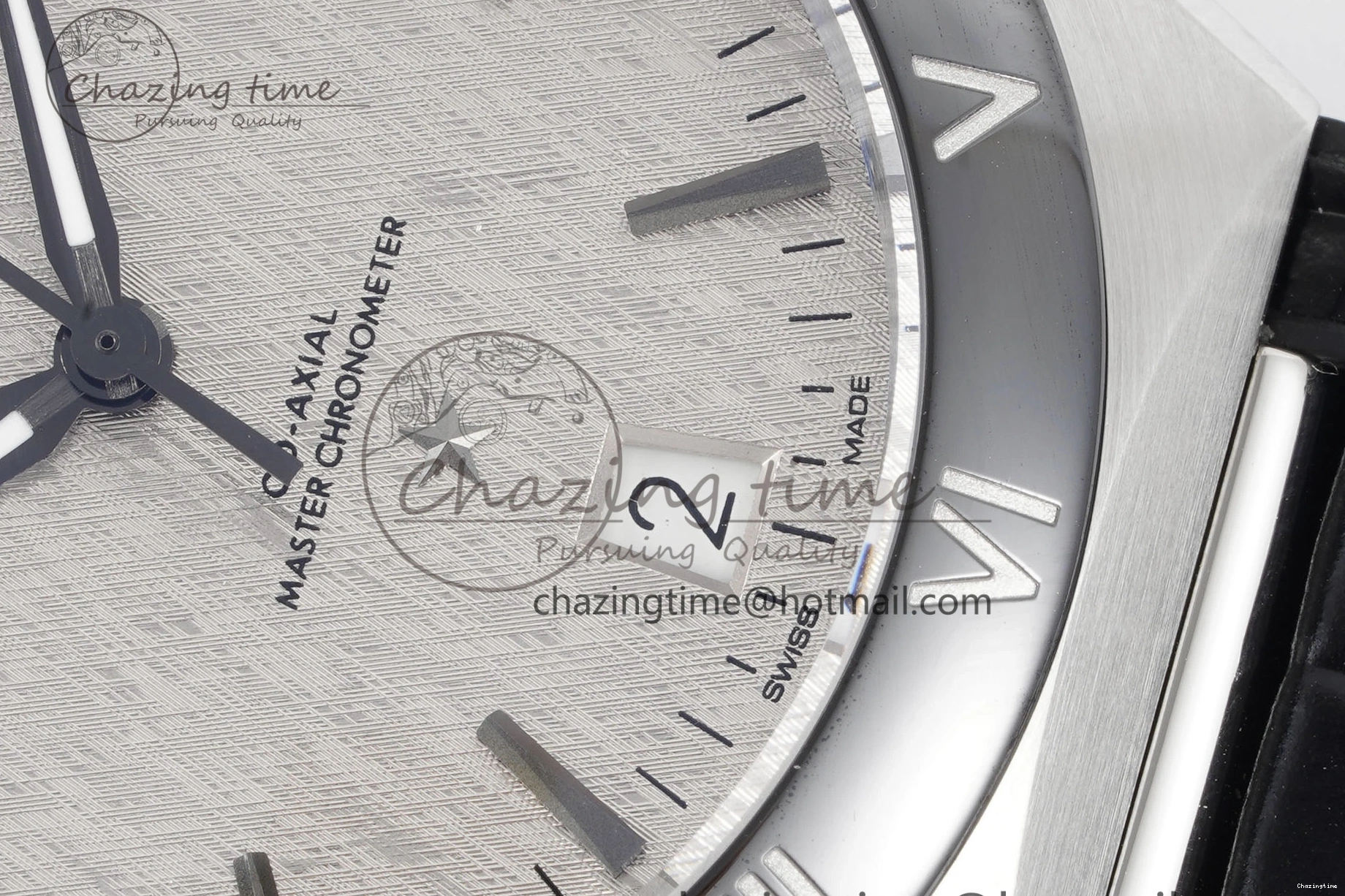 0422 GoAnywhere Constellation Black Ceramic SS 8F 1:1 Best Edition White Textured Dial on Black Gummy Strap A 7803